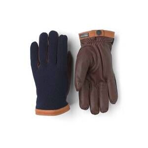 NEW HESTRA men's tricot glove in navy